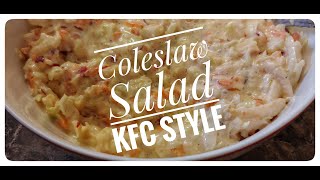 Coleslaw Salad with Cabbage Carrot & Apple | Homemade Easy Coleslaw | Coleslaw KFC Style | Anees