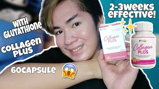 THE BEST COLLAGEN WITH GLUTATHIONE✨ 2-3WEEKS EFFECTIVE AGAD?!😱