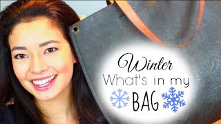 UPDATED: Winter What's in my Bag!