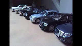 Mercedes S-class Evolution (1965-2013) 1:18 Diecast