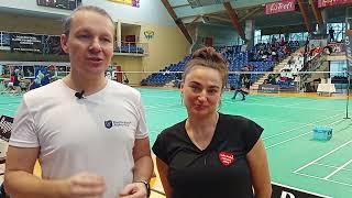 Bayjonn Premium Cup Seniors - Rafał i Mariola Hawel - Badminton Sopot - 2024.01.28