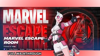 Fortnite Creative: Marvel Escape Room - Full Walkthrough | LEVEL UP