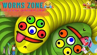 WormsZone.io🐍🐍 3.277.804+Score Epic Worms Zone i0🐍🐍 Best Gameplay #abrogamer