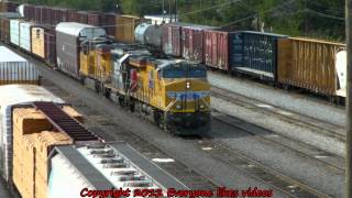 Southern Pacific (SP 7125) GP40M-2 arriving Dallas Miller yard 08/06/2012 ©