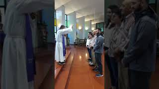 Padre Henry Ventura Medina - parte final de la misa, importantes anuncios y bendición