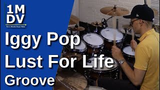 1MDV - The 1-Minute Drum Video #178 : Iggy Pop / Lust For Life Groove