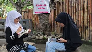 Conversation Book by Meyla Kaniya Zulkarnaen and Alexa. Rumah Belajar Bersama