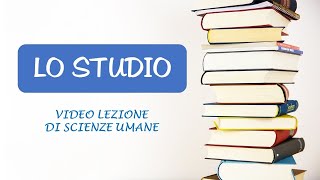 LO STUDIO   SCIENZE UMANE