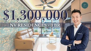 NV Residences | 3 Bed 3 Bath 1109 sqft | Home Tour