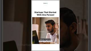 Startups that started with one person! #startupstory