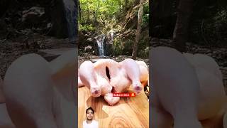 Chicken_salted_cristed 🐔🍗 😋।।Ep-10 outdoor_cooking 🔥।।#reactionvideo #shortfeed #youtubeshorts