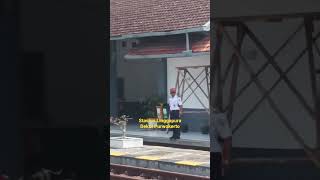 Stasiun Linggapura, sudah dekat Purwokerto