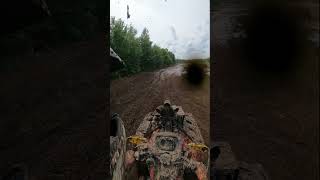 Almost flopped it over!!              #mudlife #foryou #outlander850 #atv  #muddy