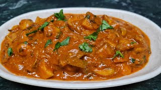 घरच्या घरी रेस्टॉरंट च्या चवीची मशरूम मसाला रेसिपी | How to make mashroom recipe in restaurant style