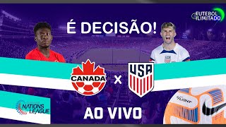 CANADÁ 0X2 ESTADOS UNIDOS - NARRAÇÃO FUTEBOL ILIMITADO (ÁUDIO) - AO VIVO