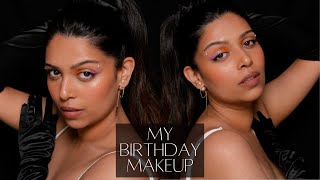 My BIRTHDAY MAKEUP 🍰 - Special Occasion GLAM makeup