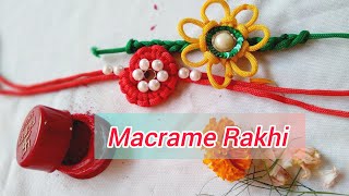 "RAKHI SPECIAL"💓💓 Macrame Rakhi / Macrame Friendship Band "SIMPLE and UNIQUE"