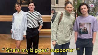 “ She is my biggest supporter “ Tom Holland talks about Zendaya being his biggest supporter