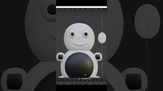 teddy modeling in blender-mds design #shorts  #tutorial #3danimationdesign #3danimationrendering