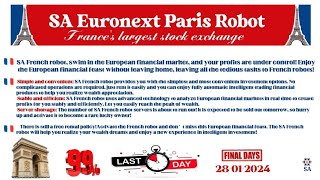 SA COMPANY Euronext Paris Robot Last Day 2024 💰 #trending #viral #ai #stockmarket #paris #sacompany