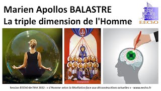 La triple dimension de l'Homme - Marien Apollos BALASTRE