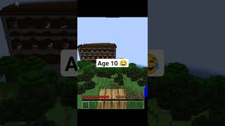 clutches at different ages (worlds smallest violin) #minecraft #shorts