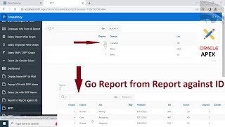 How to Report to Report Data against ID in Oracle Apex | Mr Gactack