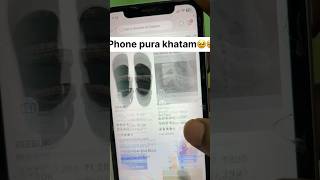 iPhone pura khatam 🥹🥹#minivlog #theriderwithstetho #shorts #collegedays #mbbsvlog