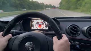 Alfa 4C driving video