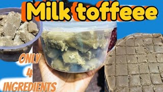 එළකිරි වලින් කිරිටොෆි හදමු | Srilankan milktoffee with fresh milk | ප්‍රධාන අමුද්‍රව්‍ය 2යි | 😍🥰😘😘