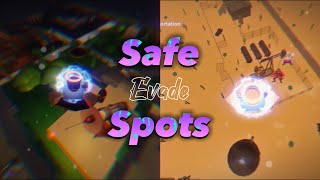 Top 5 Safe Spots In Roblox Evade!