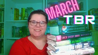 March TBR! Everything I want to read this month