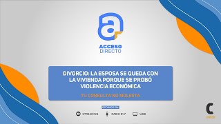 Divorcio y violencia económica: un caso ejemplar