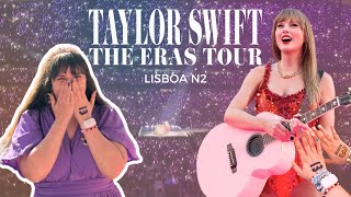 VEO A TAYLOR POR PRIMERA VEZ 😭 Vlog Eras Tour lisboa N2 💜 Reacción al nuevo setlist