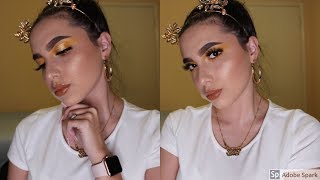 Yellow Spring Makeup Look || Makeup By Lez