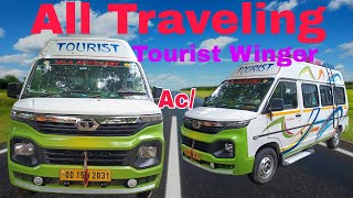 Tata Winger Traveling Ven 15 +1 Seter Ac Child Pushbeg Sets