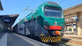 ARRIVI e PARTENZE & TRANSITI alla stazione di PAVIA!