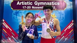 Karl Eldrew Yulo🇵🇭 All Around Finals (FX,VT,PH,PB,SR,HB,) Carlos Yulo Brother Asian Gymnastics 2023