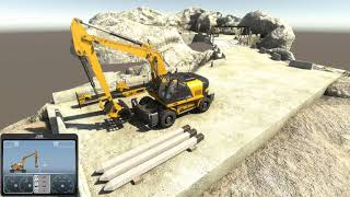 Excavator simulator v1