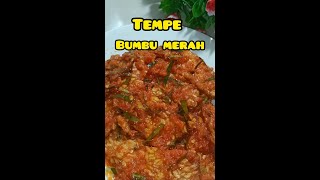 Menu simpel super enak super nagih, wajib coba!"Tempe Bumbu Merah"#shorts#menusederhana#olahantempe