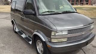 2002 Chevy Astro Van Upfitter AWD RARE!