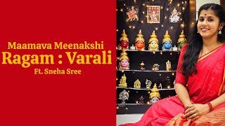 Mamava Meenakshi/ Varali Raga #mahanavami #youtube #carnatic #vijayadashami #varali #devikeerthanam