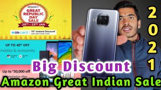 Amazon Great Indian sale🔥[2021]||Biggest discount on smartphones,Mi 10i under 18k, galaxy M02,LavaZ6