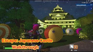 Fortnite Creative: Japanese Castle Escape Map Walkthrough - Beautiful!