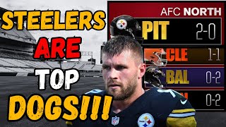 The Pittsburgh Steelers ARE the TOP DOGS In the AFC North.