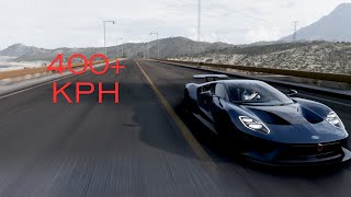 I MADE A FORD GT GO 400+KPH IN FORZA HORIZON