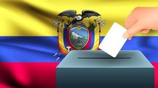 Con chaleco antibalas  votó Christian Zurita, sustituye al candidato asesinado en Ecuador #ecuador