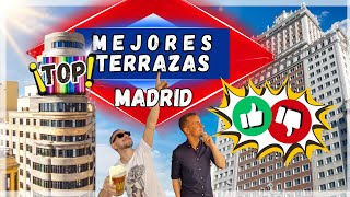 🇪🇸 ¡TOP 10 TERRAZAS de MADRID en 2024! - Los MEJORES ROOFTOP de MADRID (4K)