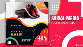 Social Media Post Design In Photoshop | Graphics Design | Samim 360 Bangla tutorial