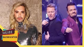 Bill Kaulitz vs. Giovanni Zarrella & Ronan Keating: Eiszeit hinter der Kamera! So hef.tig ging der..